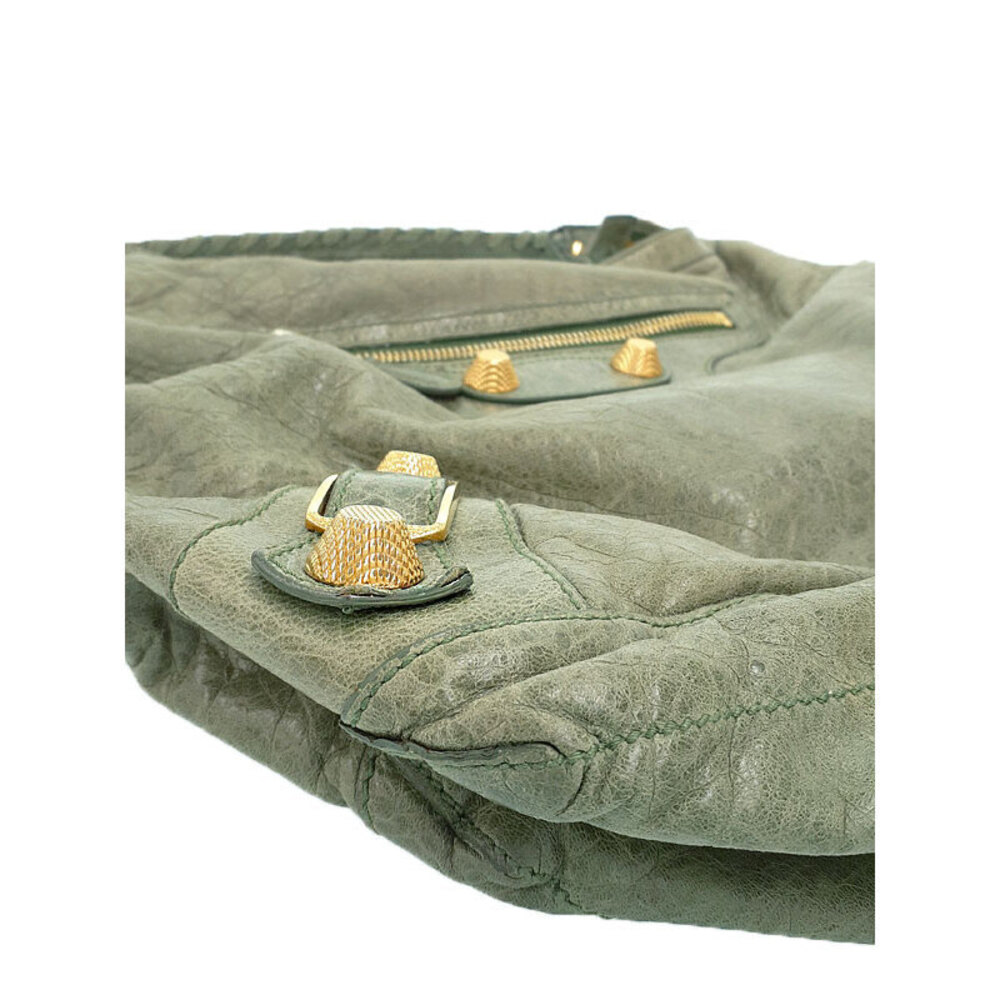 Balenciaga Sage Green Day Hobo Agneau Giant - Picture 8 of 9